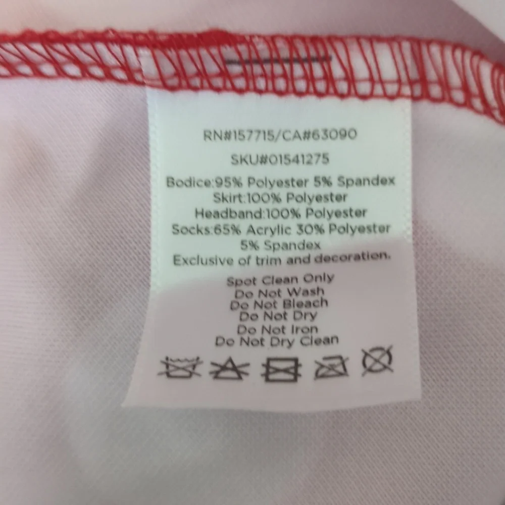 Minnie Mouse Red Polka Dot for bog Kids Costume size M - Picture 5 of 5